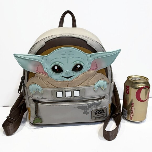 Loungefly Star Wars Baby Yoda, Madnalorian Small Backpack main image 10